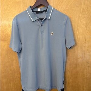 Men's Blue Ted Baker Polo Shirt